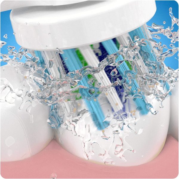 Oral-B Cross Action Electric Toothbrush Replacement Brush Heads Refill, 4 count