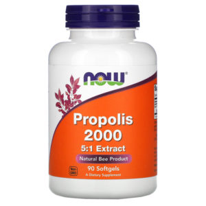NOW Supplements, Propolis 2,000 (Bee Propolis), 90 Softgels