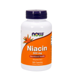 NOW Supplements, Niacin (Vitamin B-3) 500 mg