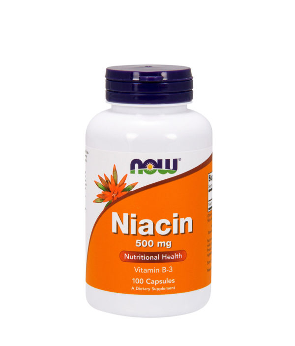 NOW Supplements, Niacin (Vitamin B-3) 500 mg