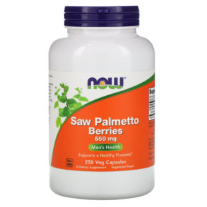 NOW Supplements, Saw Palmetto Berries 550 mg