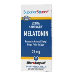 Superior Source Extra Strength Melatonin 25 mg, 60 Ct.