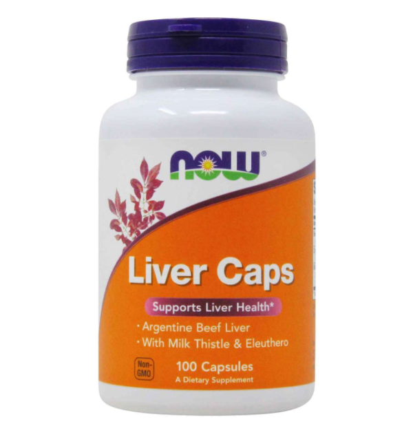 NOW Supplements, Liver Caps 100 Capsules