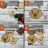 Suiubuy Scorch Pen Marker - Wood Burning Pen Tool with Replacement Tip