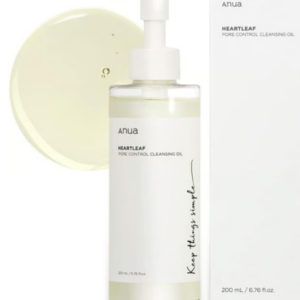 Anua Heartleaf Pore Control Cleansing Oil Korean Facial Cleanser
